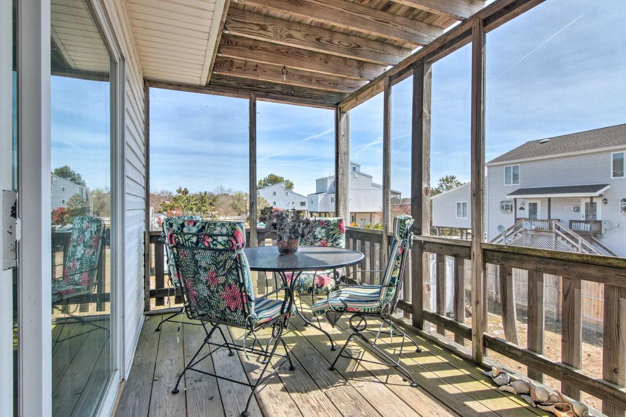 Chincoteague Townhome With Pony Views From Deck! エクステリア 写真